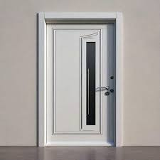 White with Glass Strip